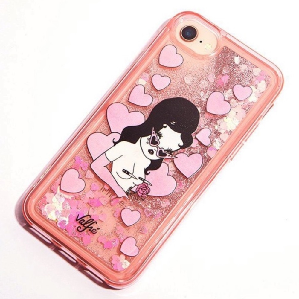 Valfre • Knife tits iPhone X glitter phone case